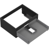 Mexen Box-A cabinet body 60 cm, 1 drawer, black matte - 91AX0-0600-235-1-71