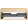 Mexen Box-A vanity cabinet body 60 cm, 1 drawer, oak - 91AX0-0600-235-1-81