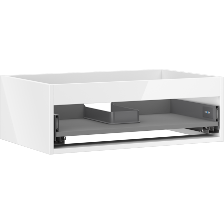 Mexen Box-A Vanity Cabinet Body 70 cm, 1 Drawer, White Gloss - 91AX0-0700-235-1-00