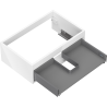 Mexen Box-A Vanity Cabinet Body 70 cm, 1 Drawer, White Gloss - 91AX0-0700-235-1-00