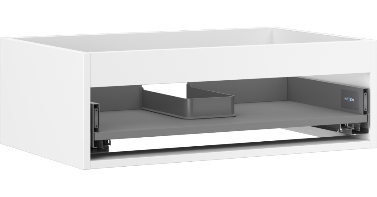 Mexen Box-A cabinet body for washbasin 70 cm, 1 drawer, white matt ...