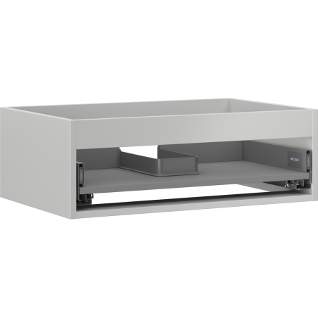 Mexen Box-A Cabinet Base 70 cm, 1 Drawer, Matte Gray - 91AX0-0700-235-1-62