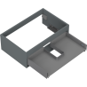 Mexen Box-A cabinet body under sink 70 cm, 1 drawer, matte graphite - 91AX0-0700-235-1-66