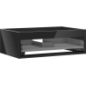 Mexen Box-A cabinet body for washbasin 70 cm, 1 drawer, black gloss - 91AX0-0700-235-1-70