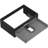 Mexen Box-A cabinet frame for under-sink unit 70 cm, 1 drawer, black matte - 91AX0-0700-235-1-71