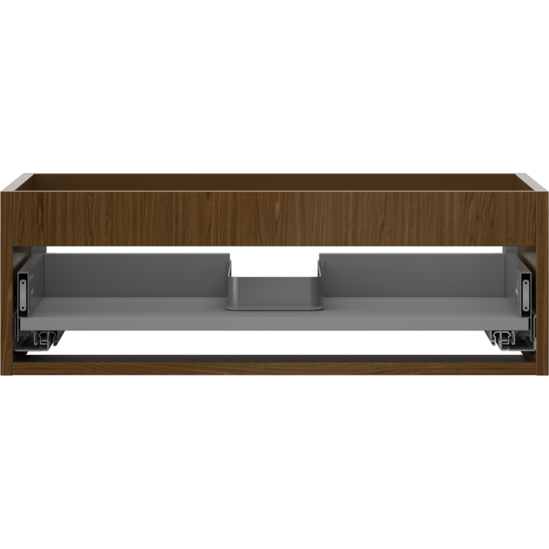 Mexen Box-A Cabinet Base for Washbasin 70 cm, 1 Drawer, Walnut - 91AX0-0700-235-1-86