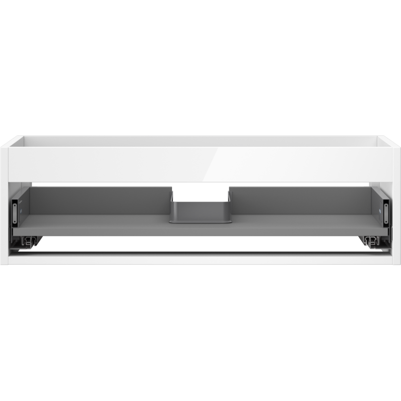 Mexen Box-A washbasin cabinet body 80 cm, 1 drawer, white gloss - 91AX0-0800-235-1-00