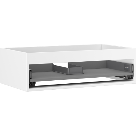 Mexen Box-A vanity cabinet body 80 cm, 1 drawer, white matte - 91AX0-0800-235-1-01