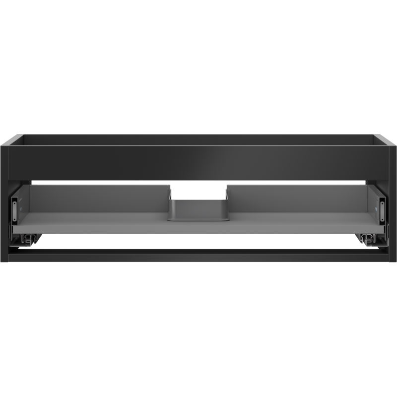 Mexen Box-A cabinet carcass under sink 80 cm, 1 drawer, matte black - 91AX0-0800-235-1-71