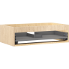 Mexen Box-A under-sink cabinet body 80 cm, 1 drawer, oak - 91AX0-0800-235-1-81