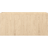 Mexen Rivel bathroom cabinet for under sink 100 cm, 1 drawer, grooved, oak - 91A20-10047-1-BF81