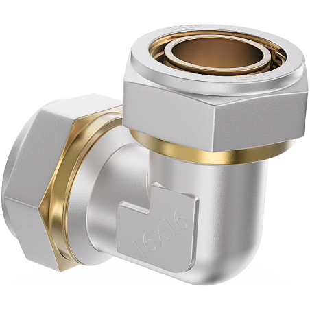 Mexen PEX-S elbow threaded PEX 16 x 16 - W97224-1616-00