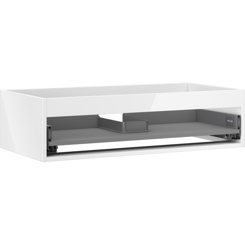 Mexen Box-A Cabinet Unit 90 cm, 1 Drawer, High Gloss White - 91AX0-0900-235-1-00
