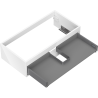 Mexen Box-A Under-sink Cabinet Frame 90 cm, 1 Drawer, White Gloss - 91AX0-0900-235-1-00
