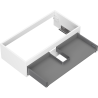 Mexen Box-A cabinet under-sink 90 cm, 1 drawer, white matte - 91AX0-0900-235-1-01