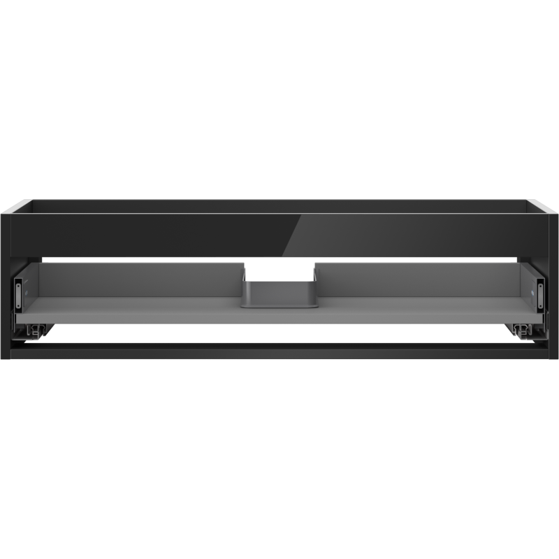 Mexen Box-A undermount cabinet body 90 cm, 1 drawer, black gloss - 91AX0-0900-235-1-70