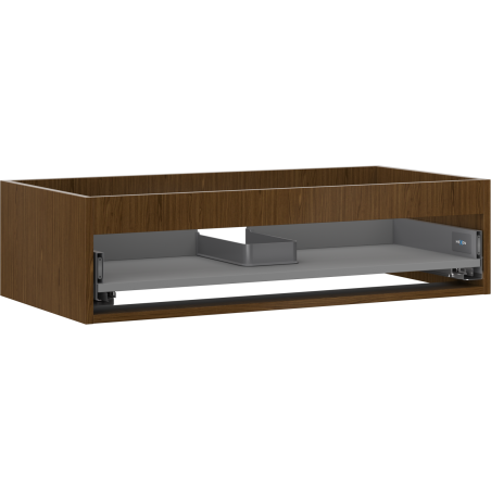 Mexen Box-A sink cabinet body 90 cm, 1 drawer, walnut - 91AX0-0900-235-1-86