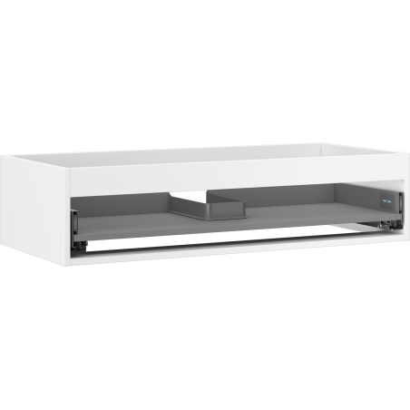 Mexen Box-A 100 cm Vanity Cabinet Body, 1 Drawer, White Matte - 91AX0-1000-235-1-01
