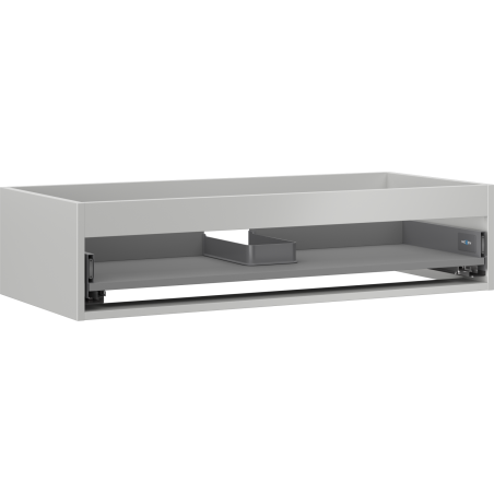 Mexen Box-A Cabinet Body for Washbasin 100 cm, 1 Drawer, Grey Matte - 91AX0-1000-235-1-62