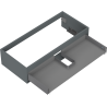 Mexen Box-A 100 cm Vanity Cabinet Body, 1 Drawer, Matte Graphite - 91AX0-1000-235-1-66