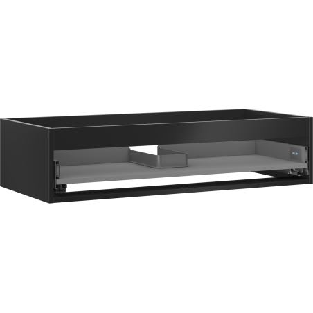 Mexen Box-A cabinet body for washbasin 100 cm, 1 drawer, black matte - 91AX0-1000-235-1-71