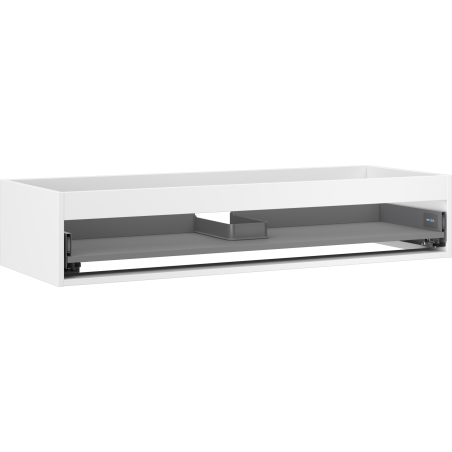 Mexen Box-A vanity cabinet frame 120 cm, 1 drawer, matte white - 91AX0-1200-235-1-01