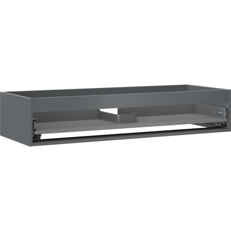 Mexen Box-A Cabinet Unit for Sink 120 cm, 1 Drawer, Matt Graphite - 91AX0-1200-235-1-66
