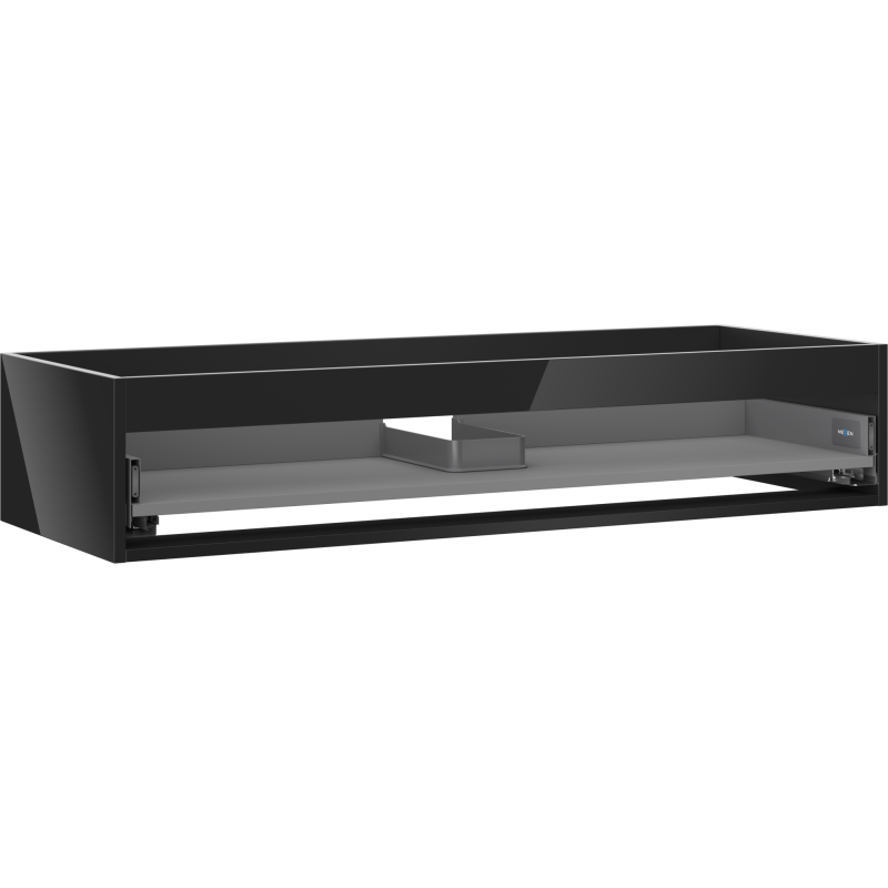 Mexen Box-A cabinet body 120 cm, 1 drawer, black gloss - 91AX0-1200-235-1-70