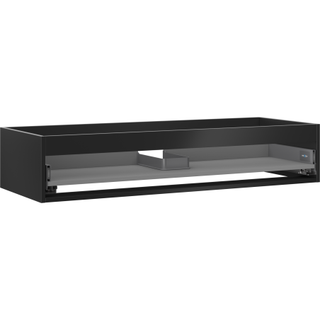 Mexen Box-A cabinet body under washbasin 120 cm, 1 drawer, black matte - 91AX0-1200-235-1-71