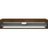 Mexen Box-A cabinet body for washbasin 120 cm, 1 drawer, walnut - 91AX0-1200-235-1-86