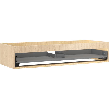Mexen Box-A Cabinet Frame Under Sink 120 cm, 1 Drawer, Oak - 91AX0-1200-235-1-81