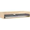 Mexen Box-A Cabinet Frame Under Sink 120 cm, 1 Drawer, Oak - 91AX0-1200-235-1-81