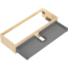 Mexen Box-A Cabinet Frame Under Sink 120 cm, 1 Drawer, Oak - 91AX0-1200-235-1-81