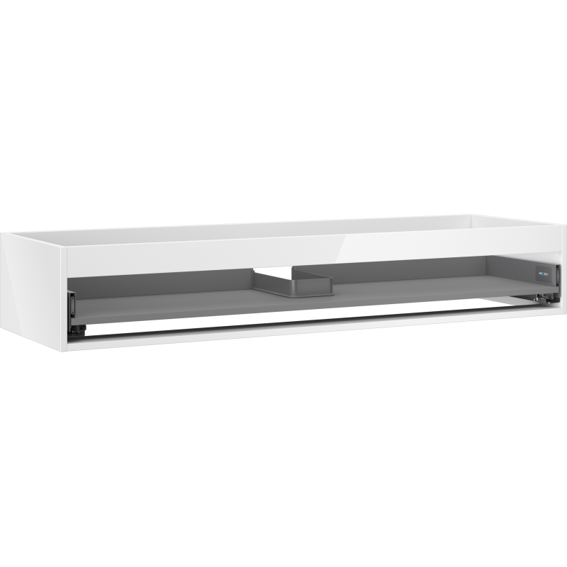 Mexen Box-A 140 cm Sink Cabinet Body, 1 Drawer, White Gloss - 91AX0-1400-235-1-00