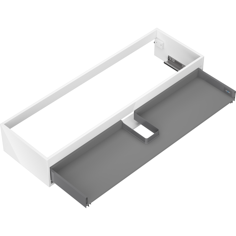 Mexen Box-A base cabinet unit 140 cm, 1 drawer, white gloss - 91AX0-1400-235-1-00