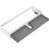 Mexen Box-A 140 cm Sink Cabinet Body, 1 Drawer, White Gloss - 91AX0-1400-235-1-00