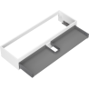 Mexen Box-A cabinet base for washbasin 140 cm, 1 drawer, white matte - 91AX0-1400-235-1-01