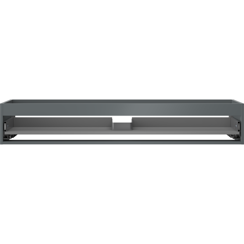 Mexen Box-A base unit for washbasin 140 cm, 1 drawer, matte graphite - 91AX0-1400-235-1-66
