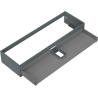 Mexen Box-A cabinet under sink 140 cm, 1 drawer, matte graphite - 91AX0-1400-235-1-66