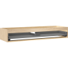 Mexen Box-A under-sink cabinet frame 140 cm, 1 drawer, oak - 91AX0-1400-235-1-81