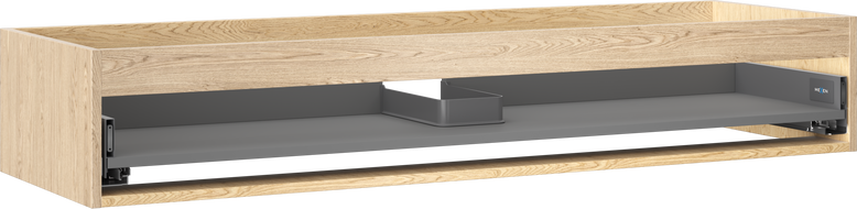Mexen Box-A under-sink cabinet frame 140 cm, 1 drawer, oak - 91AX0-1400-235-1-81