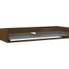Mexen Box-A cabinet base for washbasin 140 cm, 1 drawer, walnut - 91AX0-1400-235-1-86