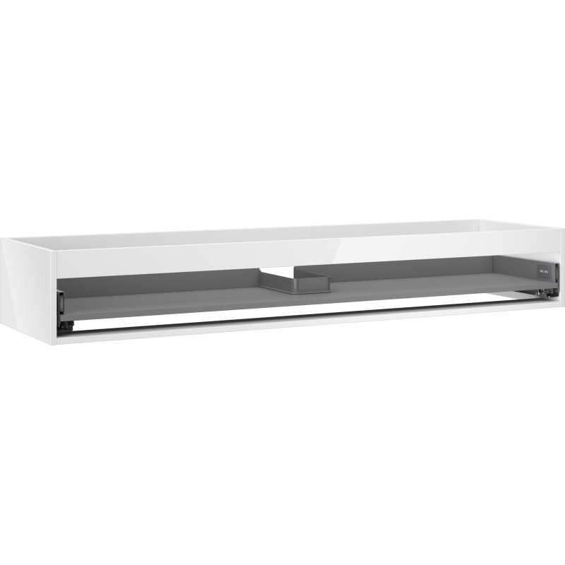 Mexen Box-A 160 cm Vanity Cabinet Body, 1 Drawer, White Gloss - 91AX0-1600-235-1-00