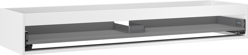 Mexen Box-A Cabinet Body for Washbasin 160 cm, 1 Drawer, White Matte - 91AX0-1600-235-1-01