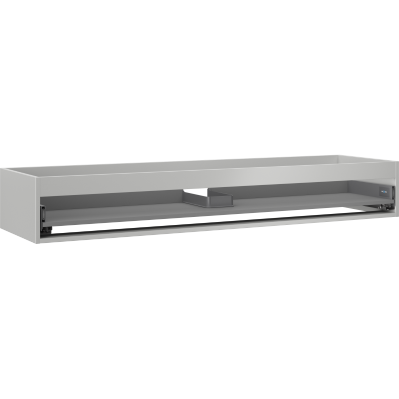 Mexen Box-A cabinet body for washstand 160 cm, 1 drawer, matte gray - 91AX0-1600-235-1-62