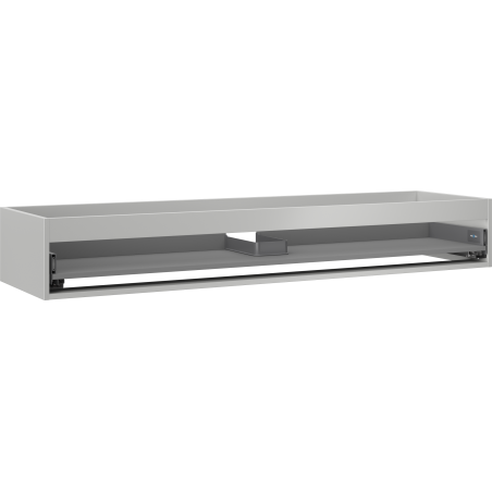 Mexen Box-A cabinet body for washstand 160 cm, 1 drawer, matte gray - 91AX0-1600-235-1-62