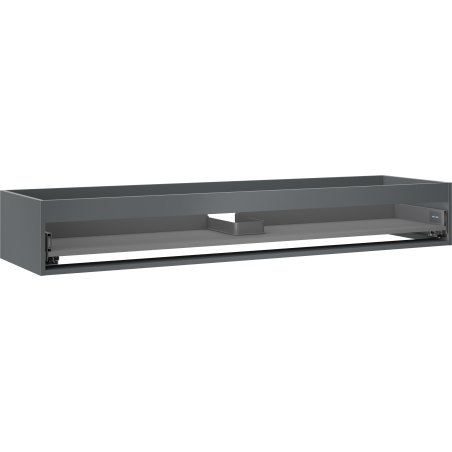 Mexen Box-A Under-Sink Cabinet Frame 160 cm, 1 Drawer, Matte Graphite - 91AX0-1600-235-1-66