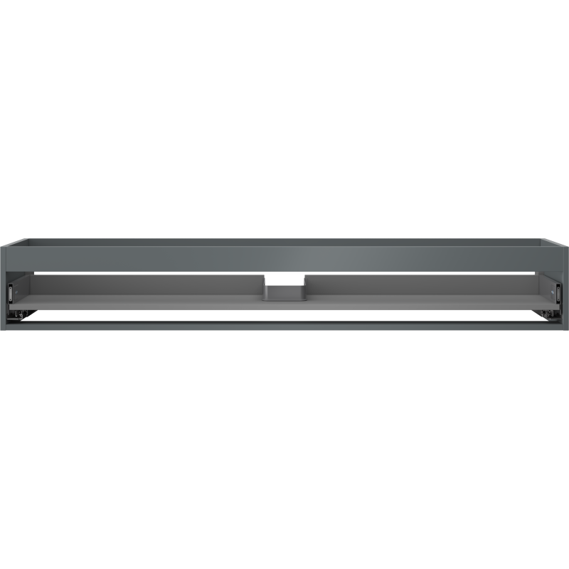 Mexen Box-A cabinet base for washbasin 160 cm, 1 drawer, matte graphite - 91AX0-1600-235-1-66