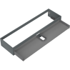 Mexen Box-A Under-Sink Cabinet Frame 160 cm, 1 Drawer, Matte Graphite - 91AX0-1600-235-1-66