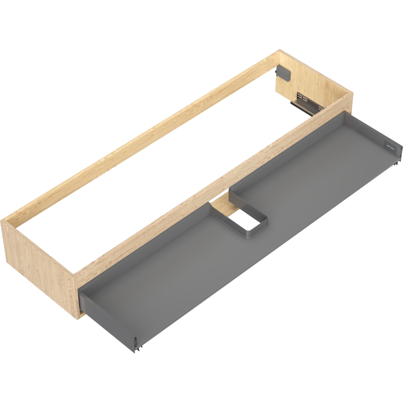 Mexen Box-A Cabinet Base 160 cm, 1 Drawer, Oak - 91AX0-1600-235-1-81